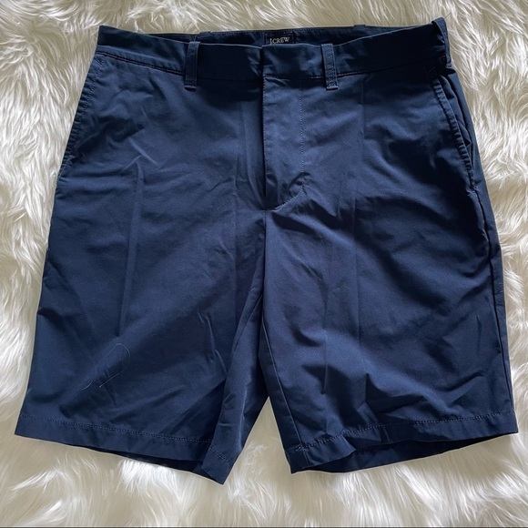 J Crew Factory Blue Navy 9” Inseam Size 30 - Picture 2 of 9